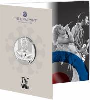 (2020) Монета Великобритания 2020 год 5 фунтов "The Who"  Медь-Никель  Буклет